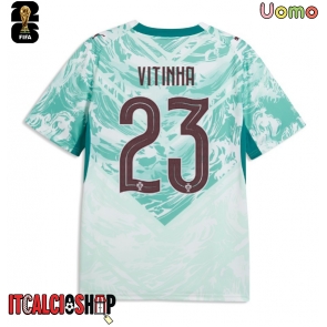 Portogallo Vitinha #23 Seconda Maglia Mondiali 2026 Manica Corta